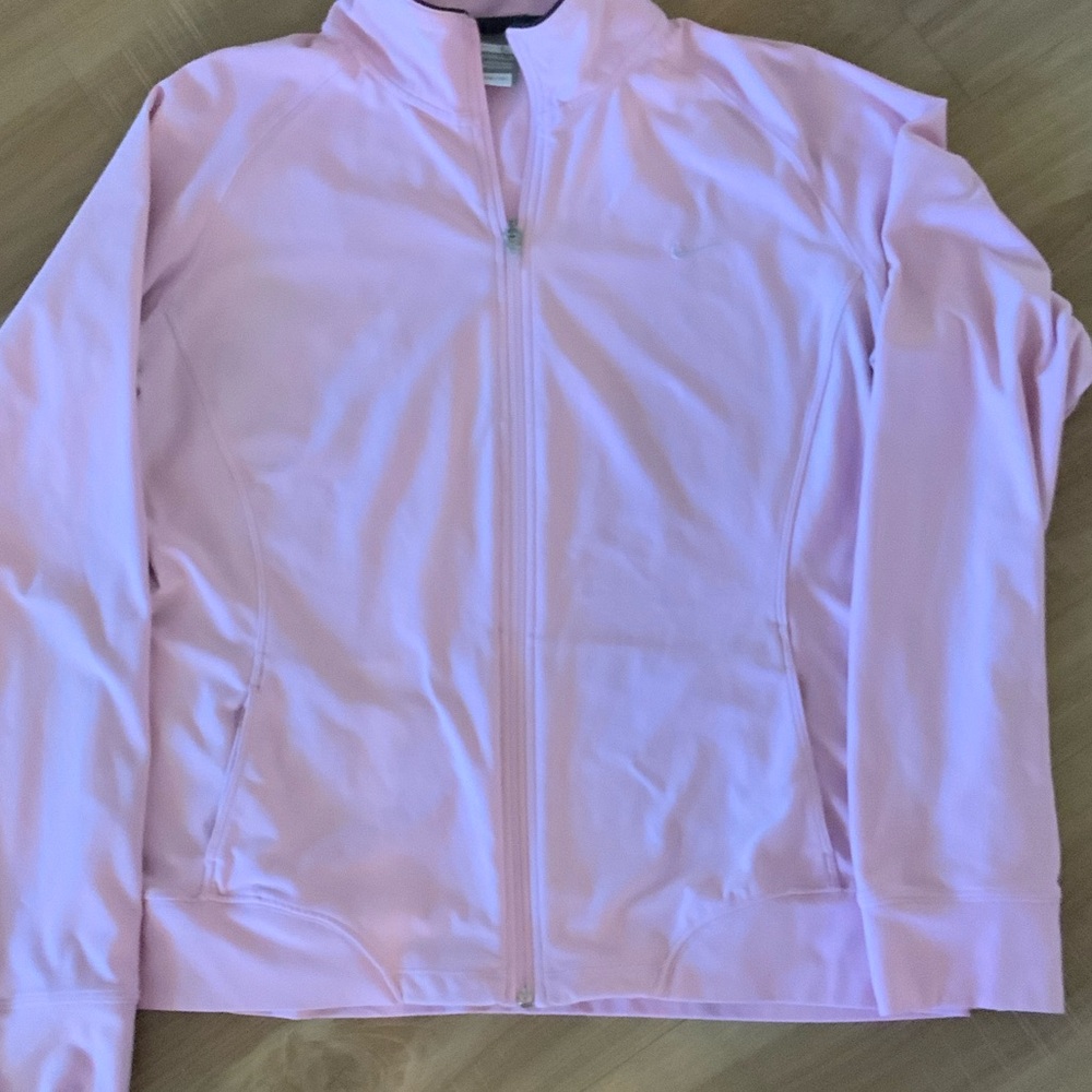Nike Light Pink Women's Full-Zip Bomber Jacket